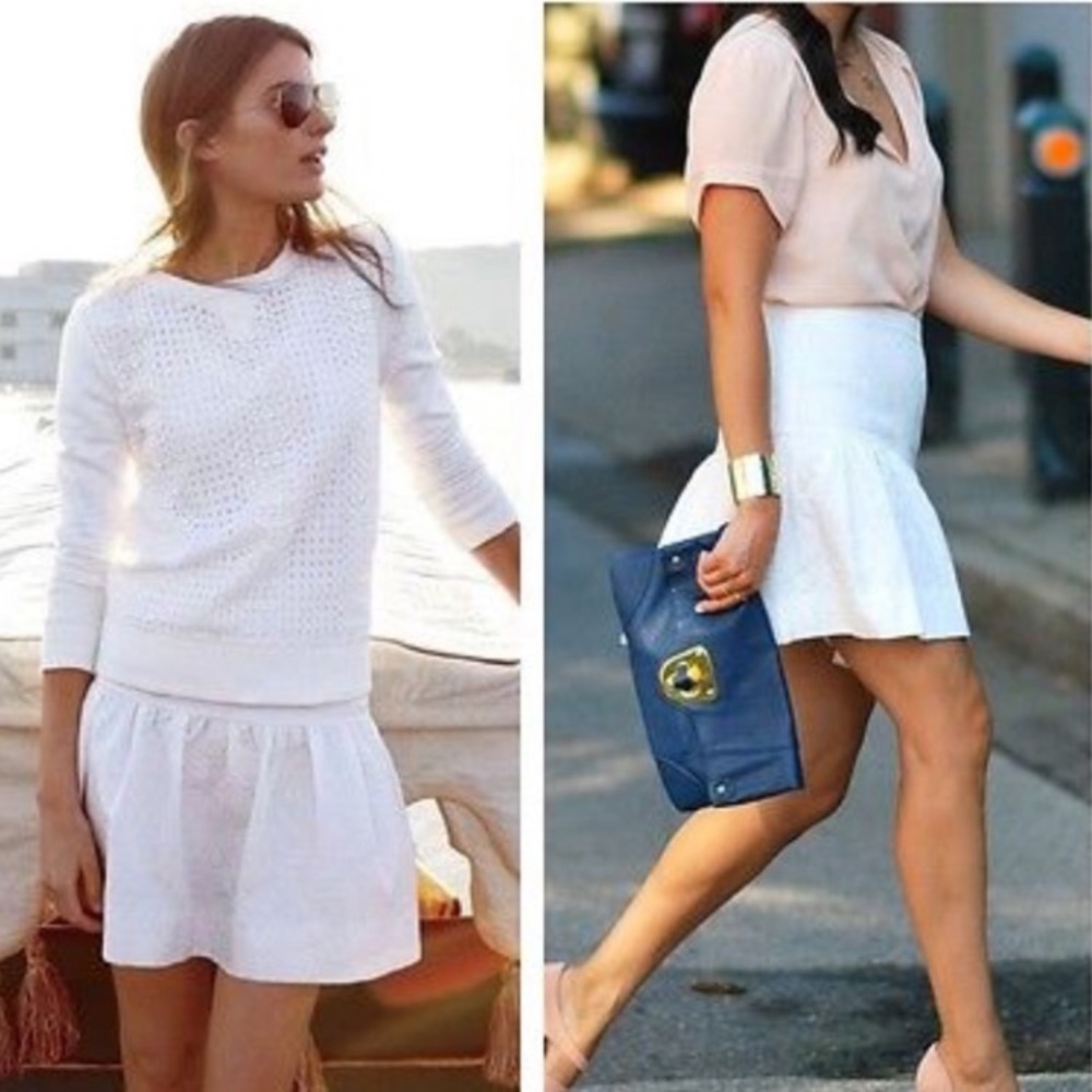 Jcrew Matelasse Drop Waist Skirt
